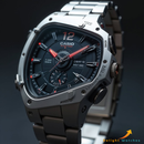 APR-110566 Black Silver Analog-Digital Watch.