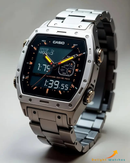 APR-11056601-A1 Black Silver Stainless Steel Watch.