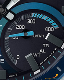 APR-11050-A1 Black Silver Analog-Digital Watch.