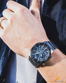 APR-11050-A1 Black Silver Analog-Digital Watch.